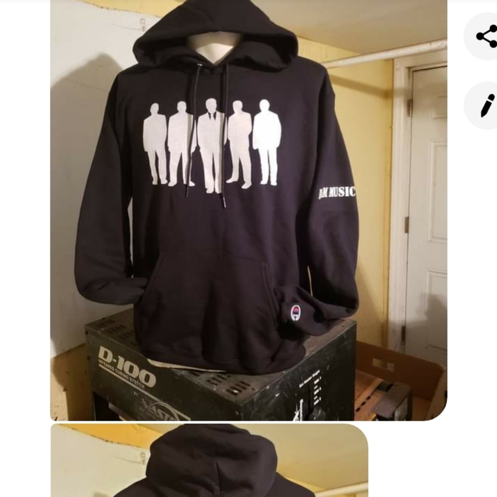 CUSTOM CHAMPION HOODED SWEAT SHIRT